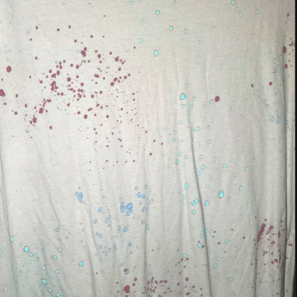 Pacsun Colour Splatter Tee - M - Picture 3 of 3